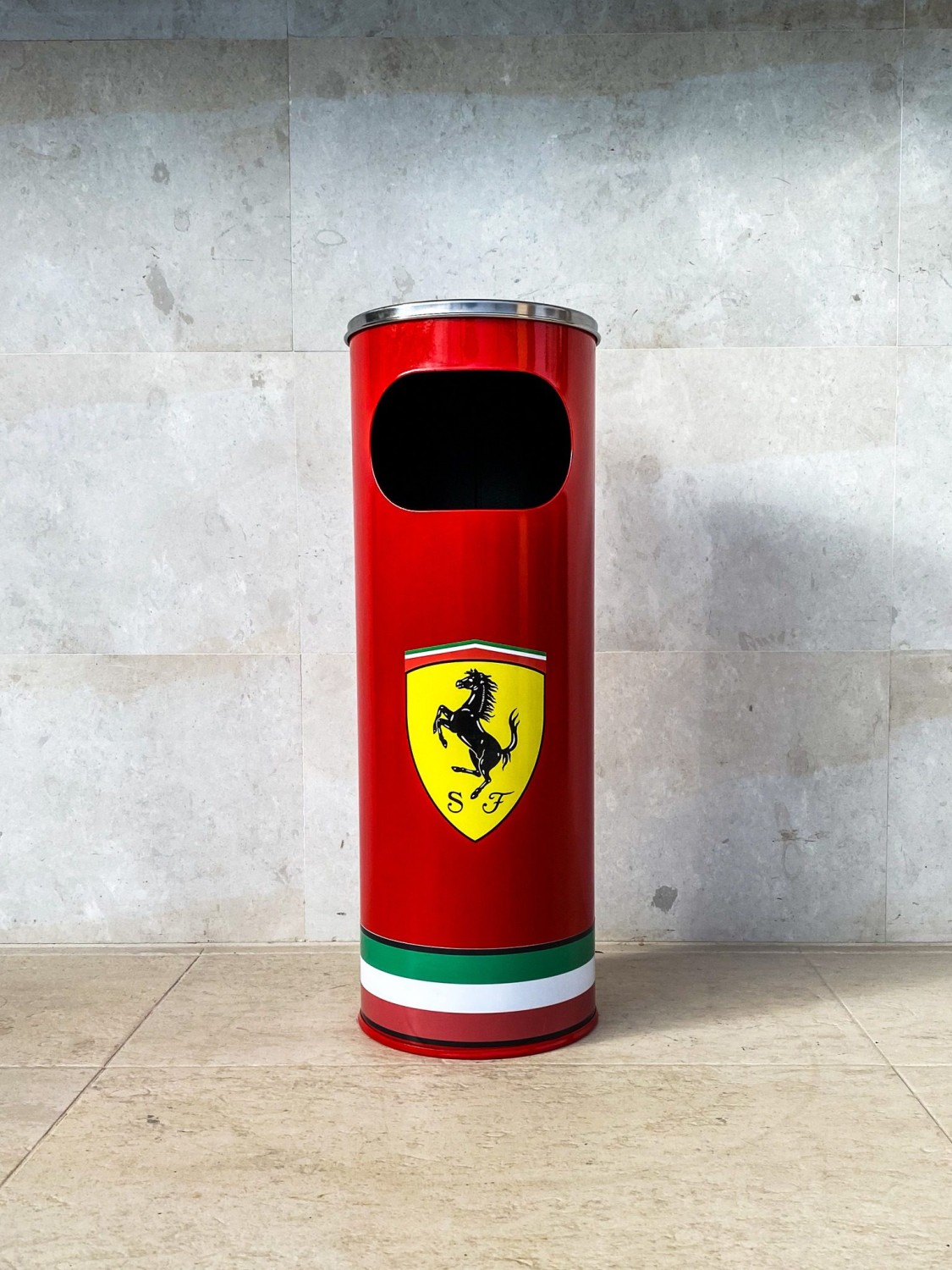 Ferrari Standing Ashtray Bin