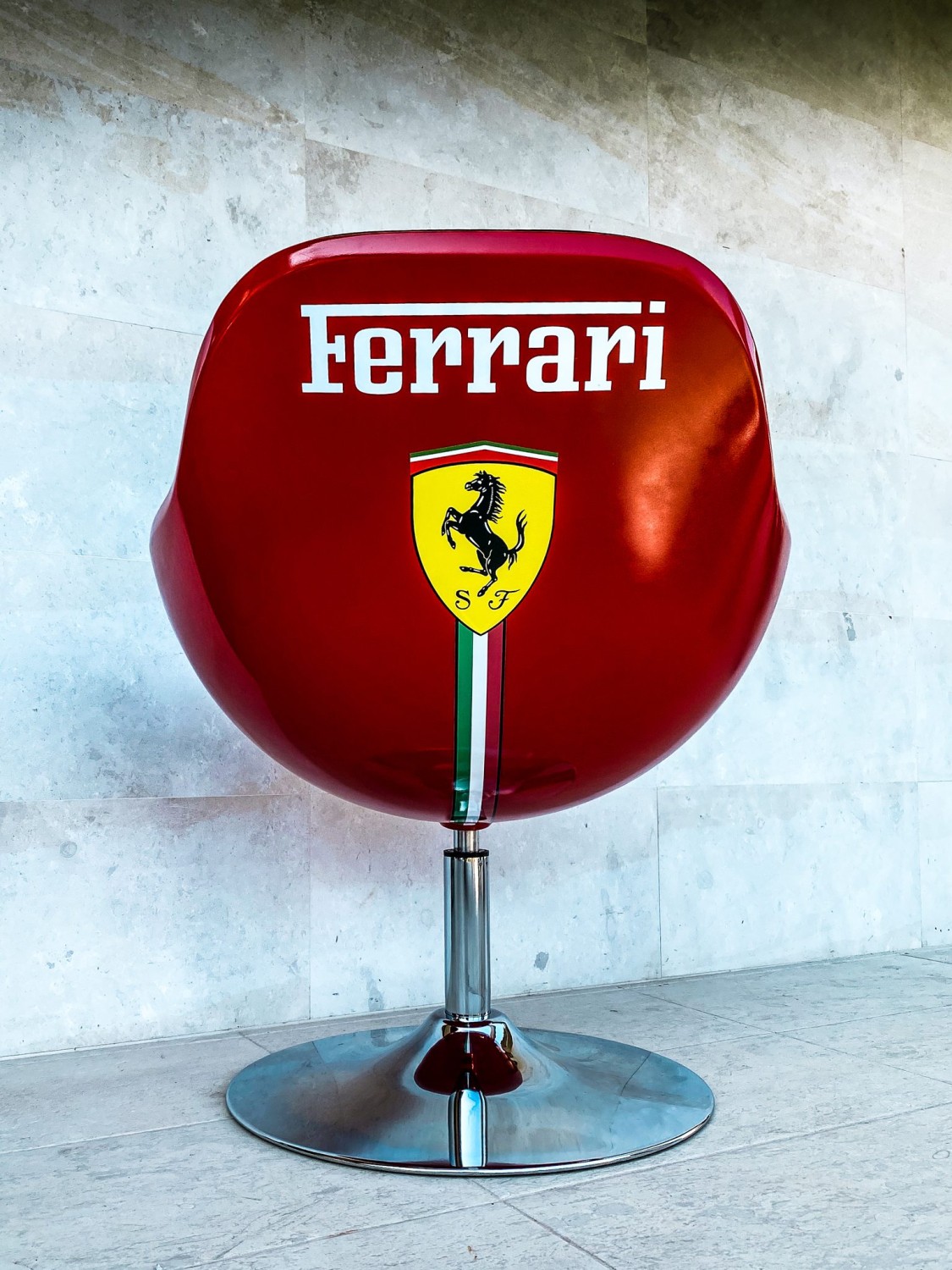 Ferrari Lounge Egg Shaped Chair