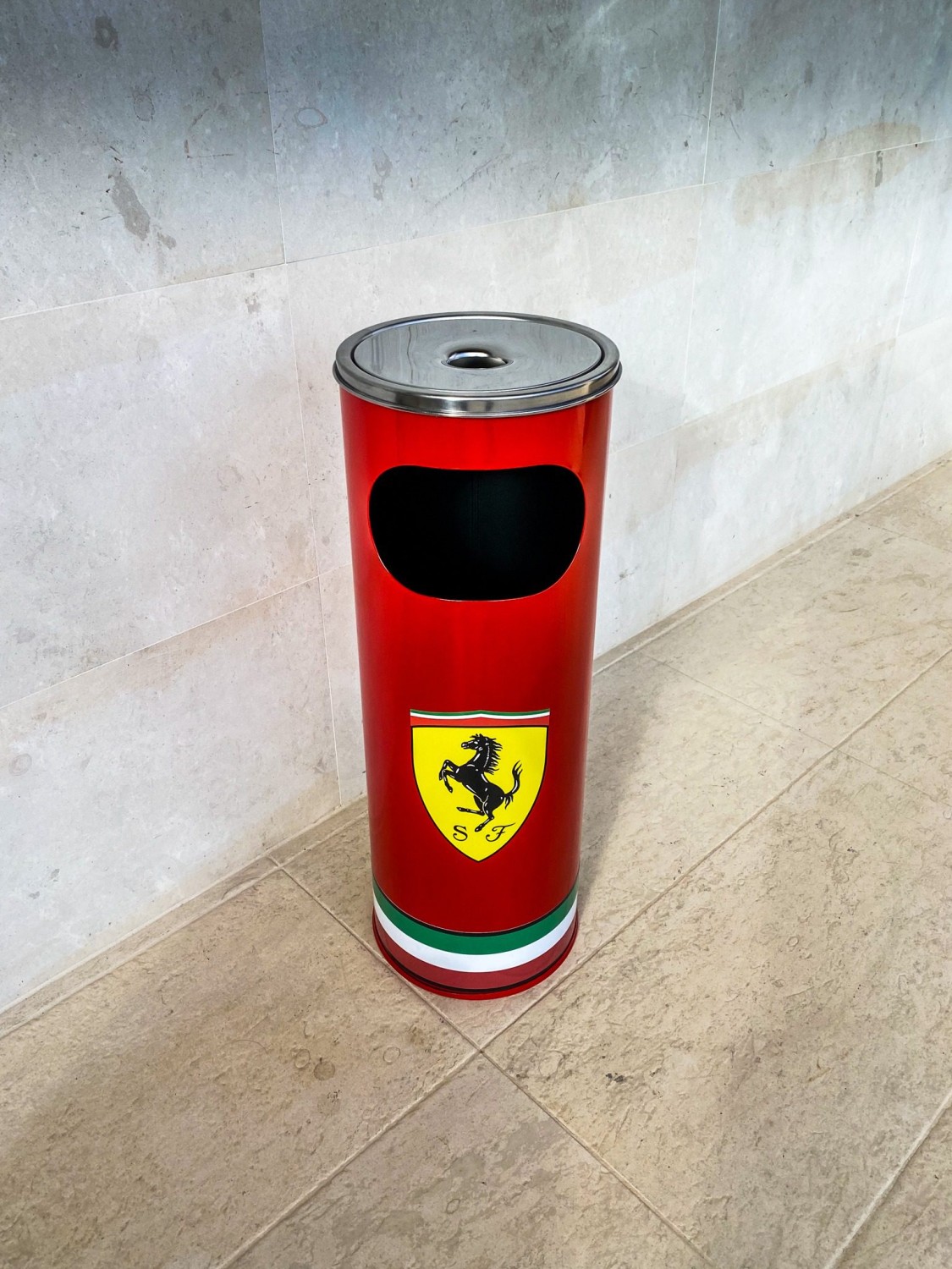 Ferrari Standing Ashtray Bin