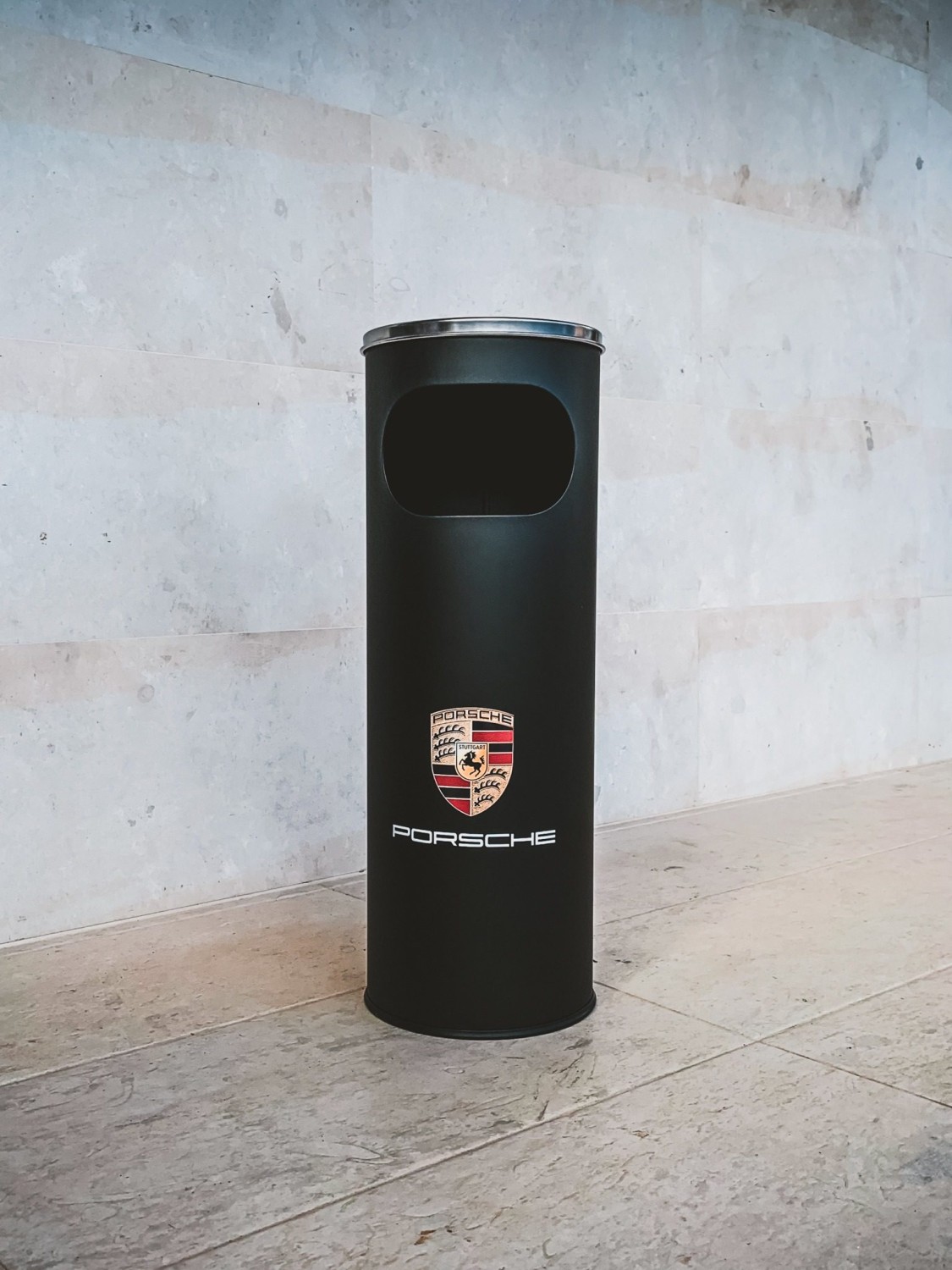 Porsche Standing Ashtray Bin
