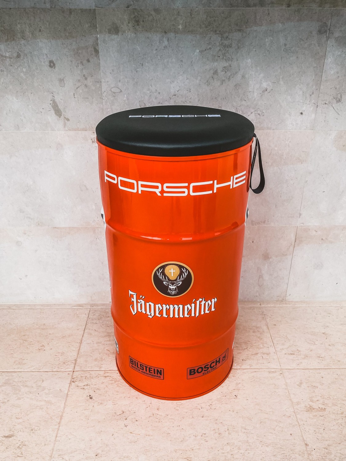 Porsche 934 Jägermeister Barrel Chair