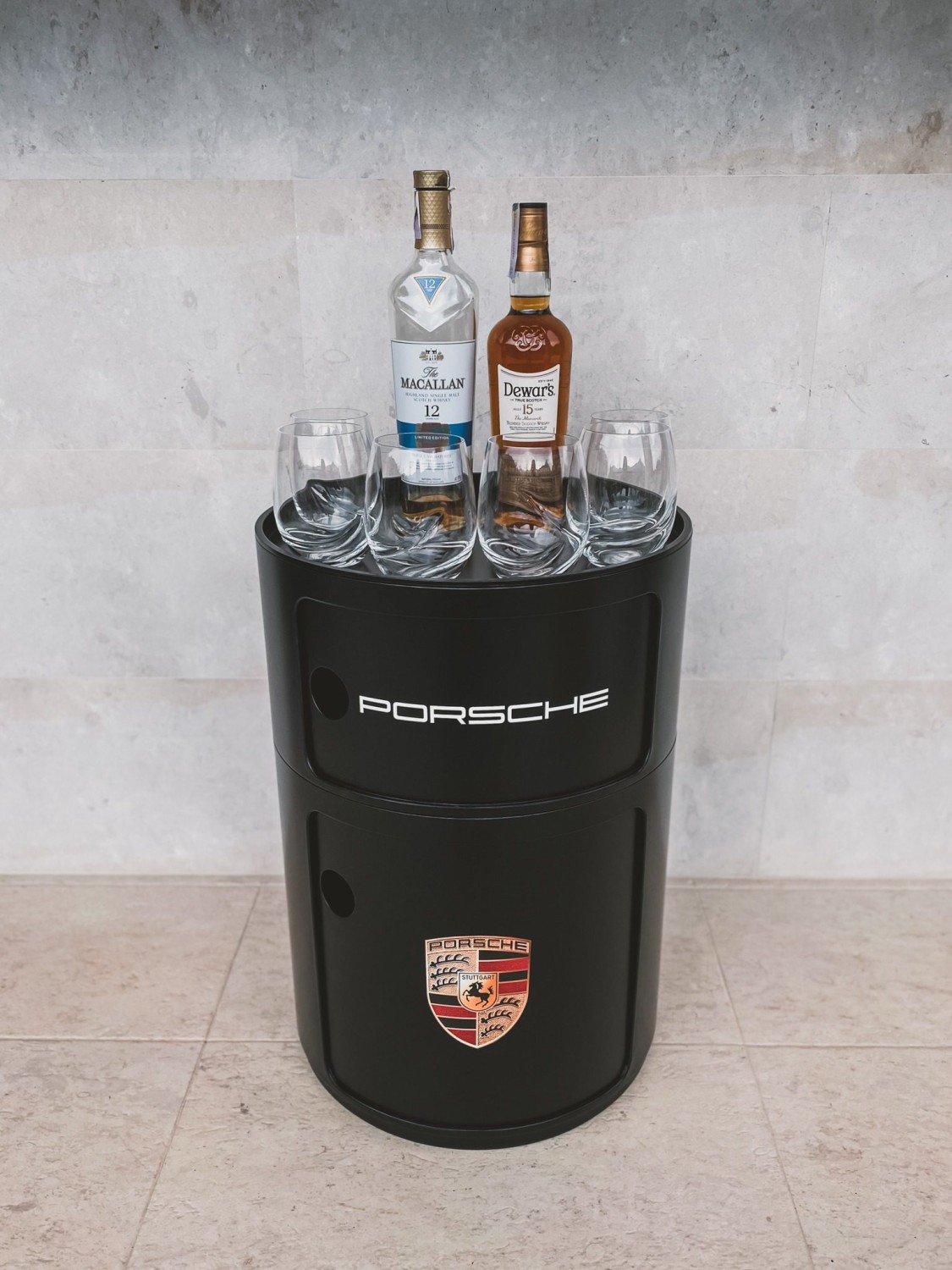 Porsche Bar Cabinet