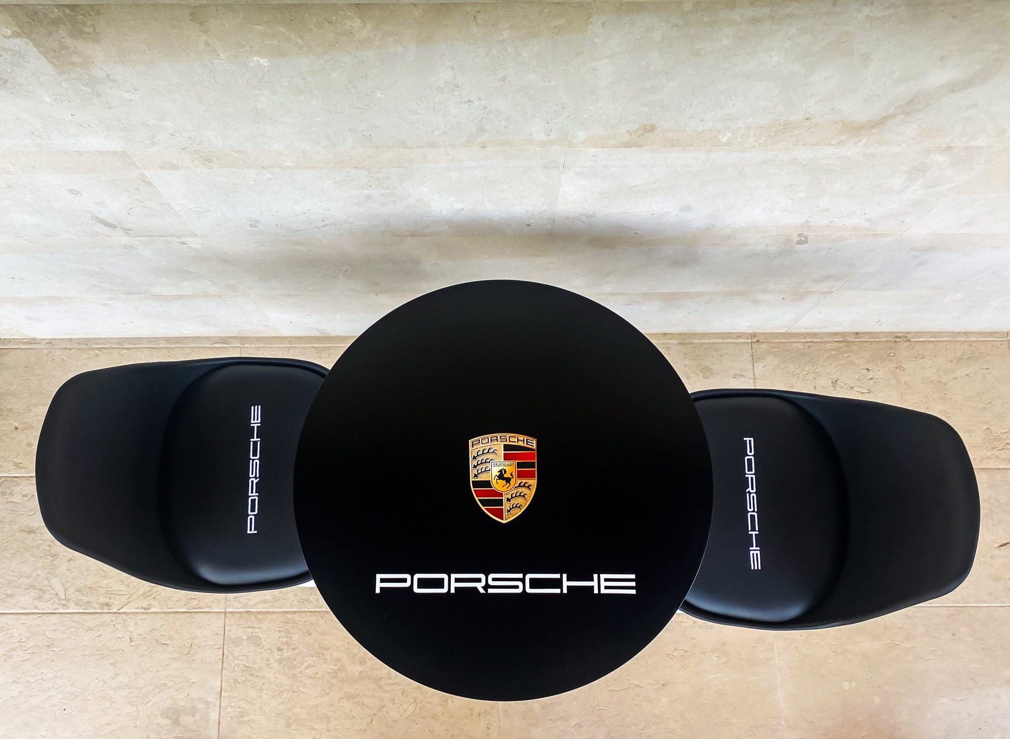 Porsche Bar Chairs and Table
