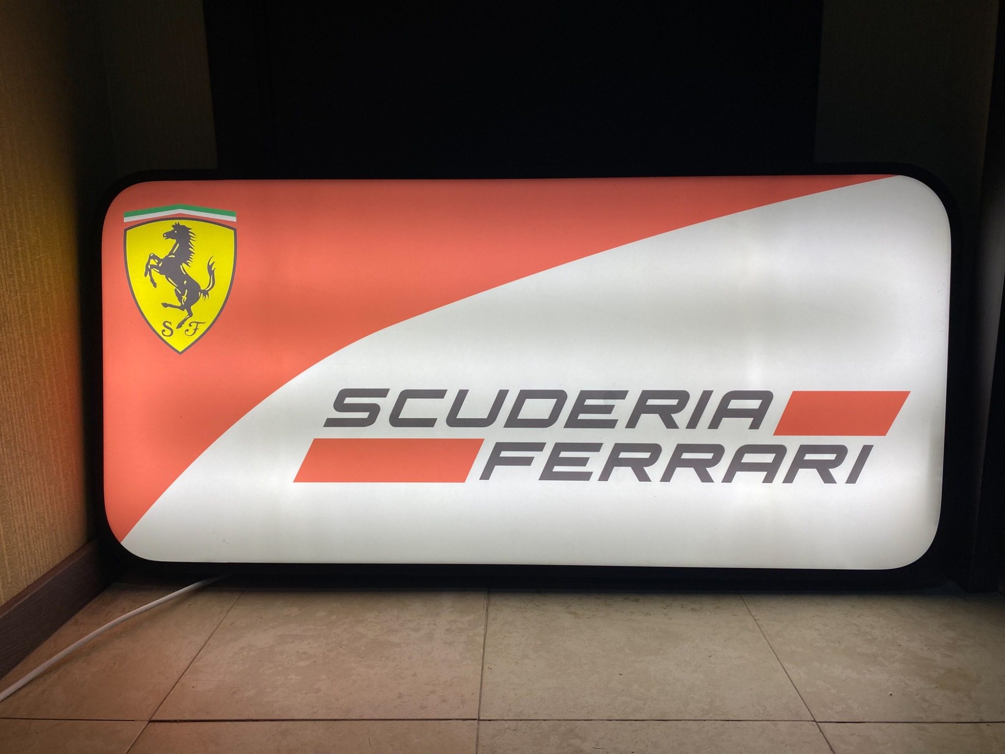 Scuderia Ferrari Luminous Sign