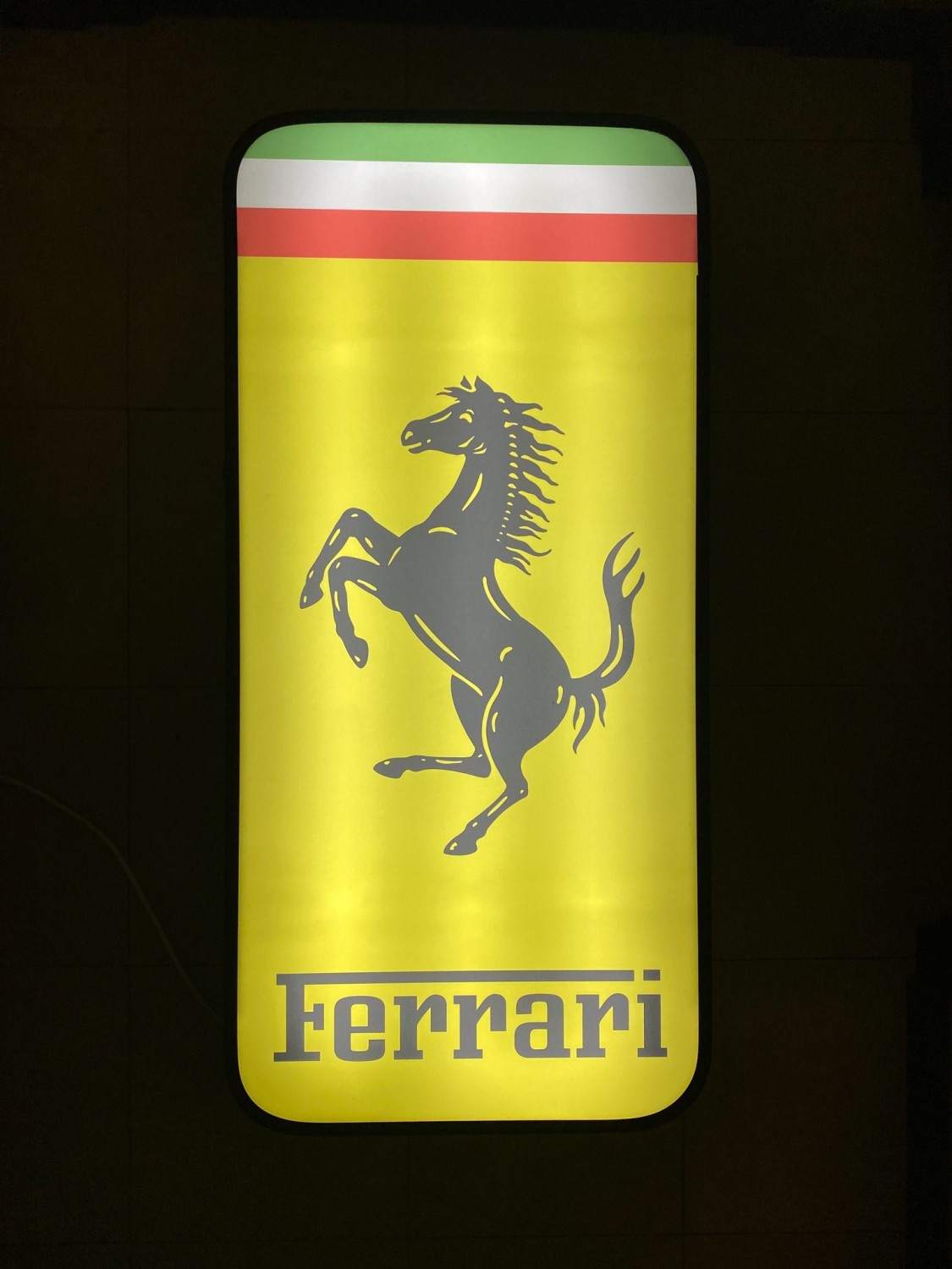 Ferrari Luminous Sign