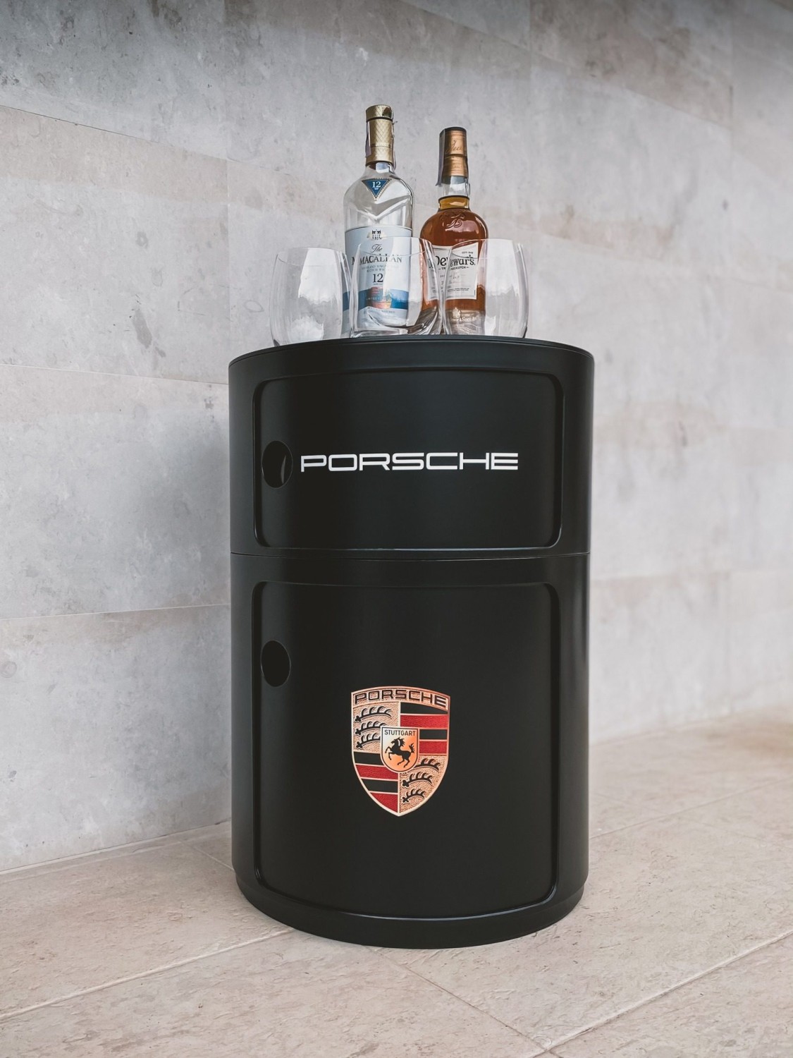 Porsche Bar Cabinet