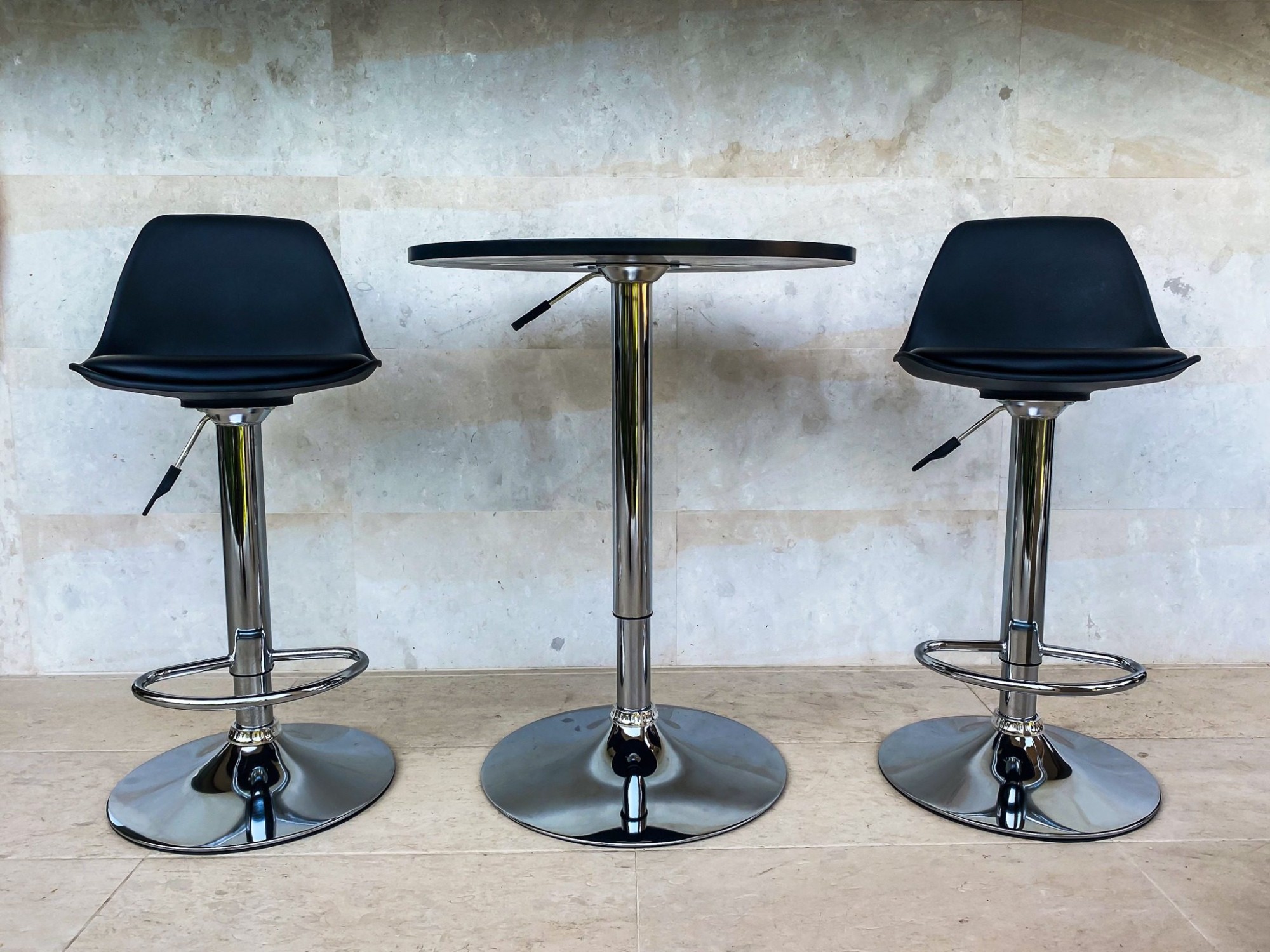 Porsche Bar Chairs and Table