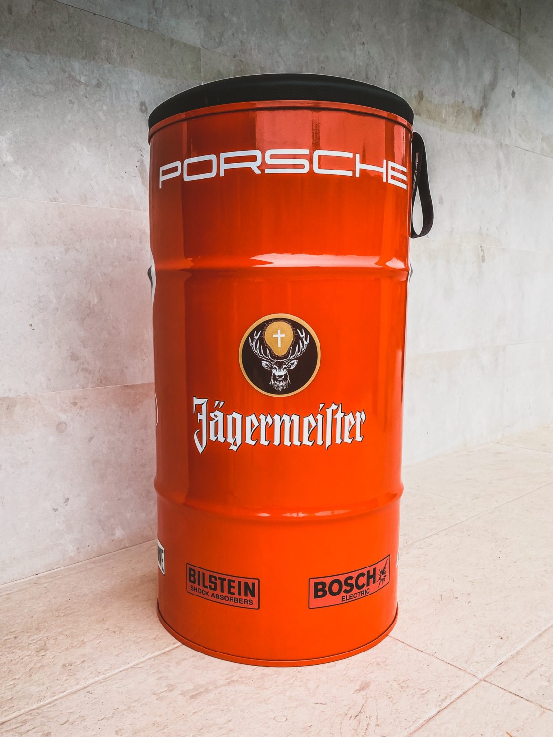 Porsche 934 Jägermeister Barrel Chair