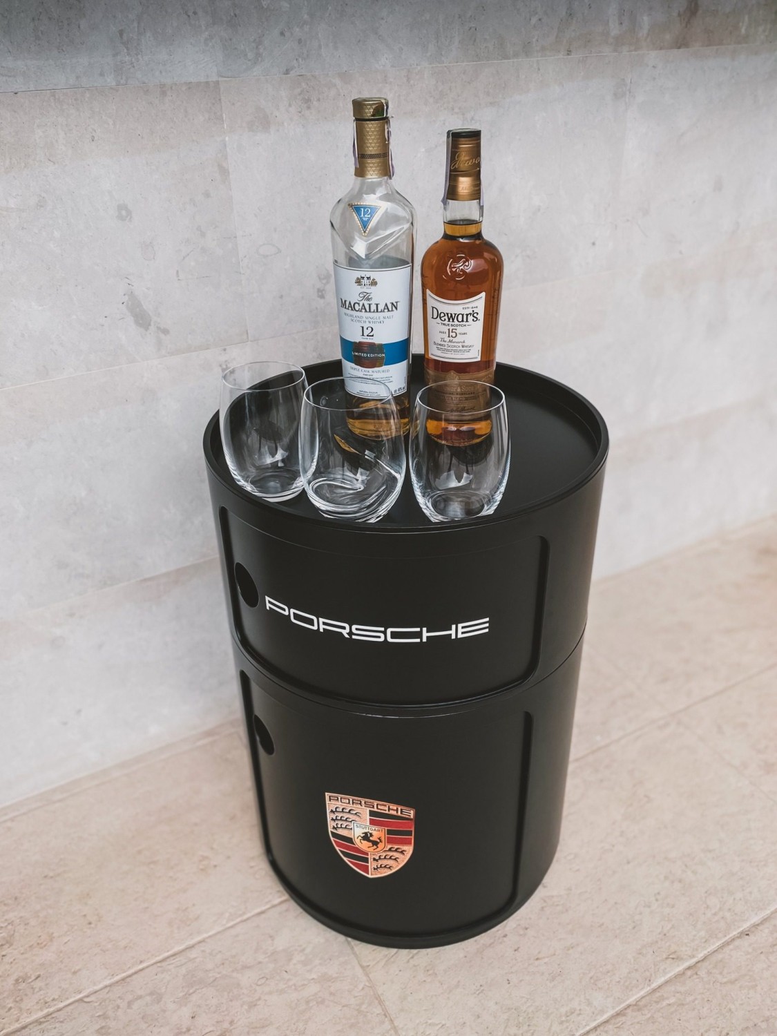 Porsche Bar Cabinet
