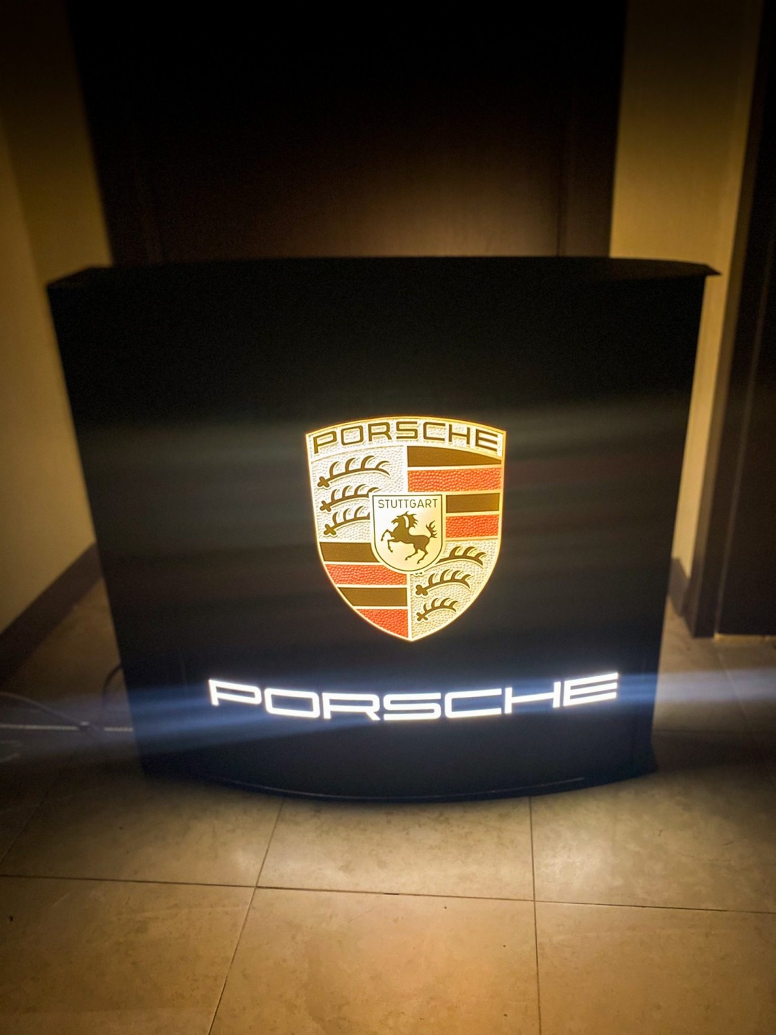 Porsche Luminous Sign