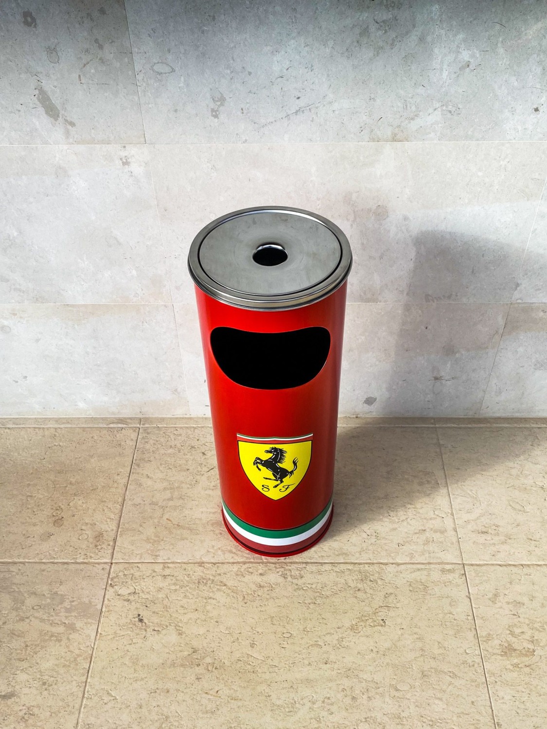 Ferrari Standing Ashtray Bin