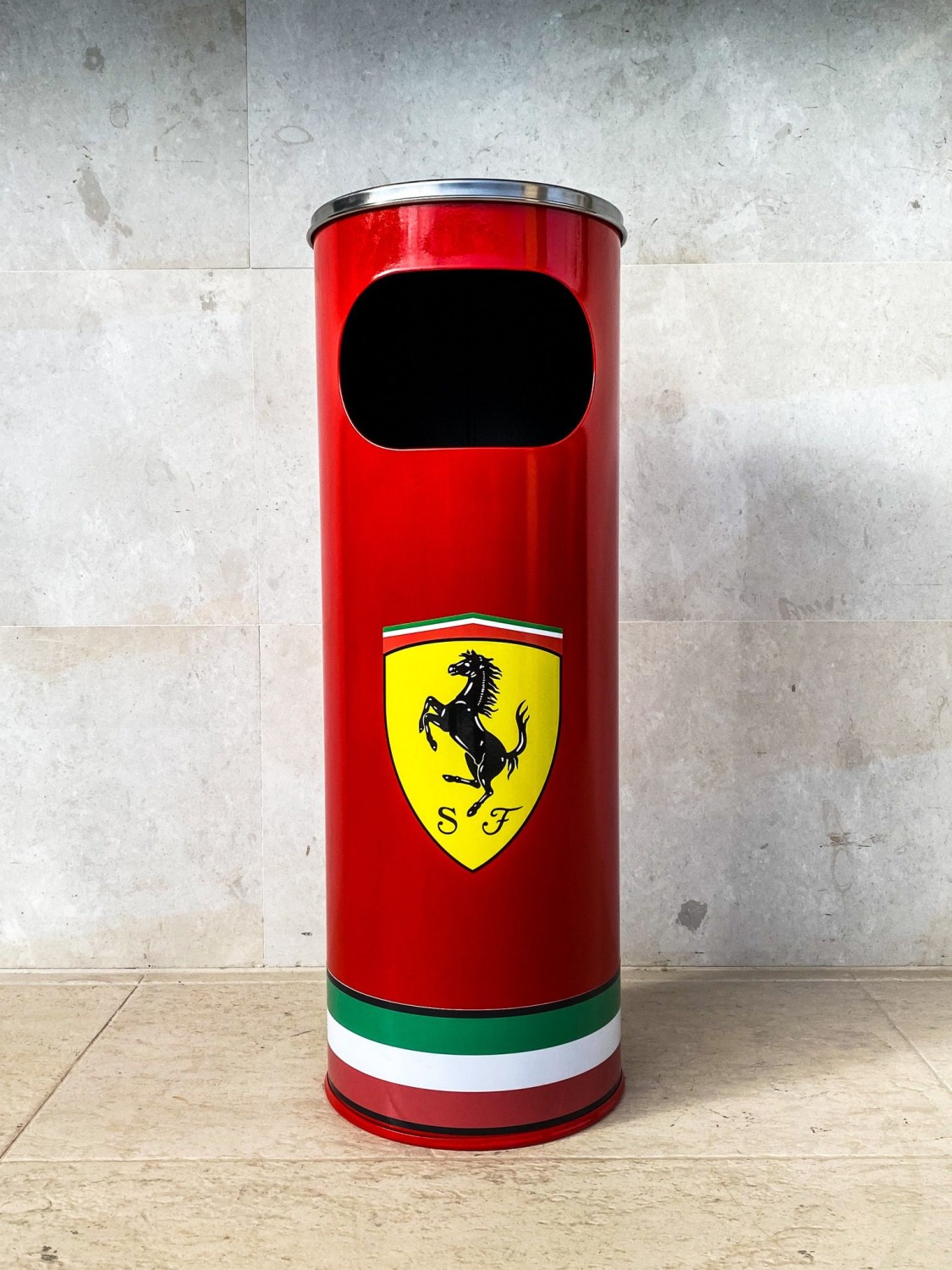 Ferrari Standing Ashtray Bin