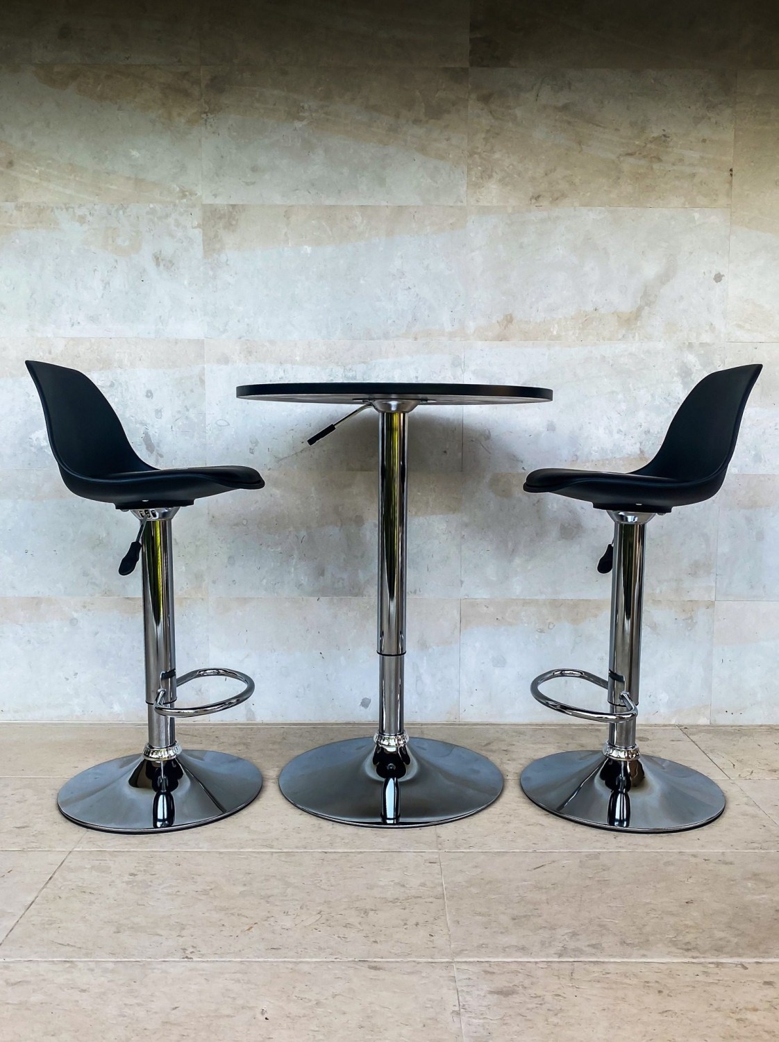 Porsche Bar Chairs and Table