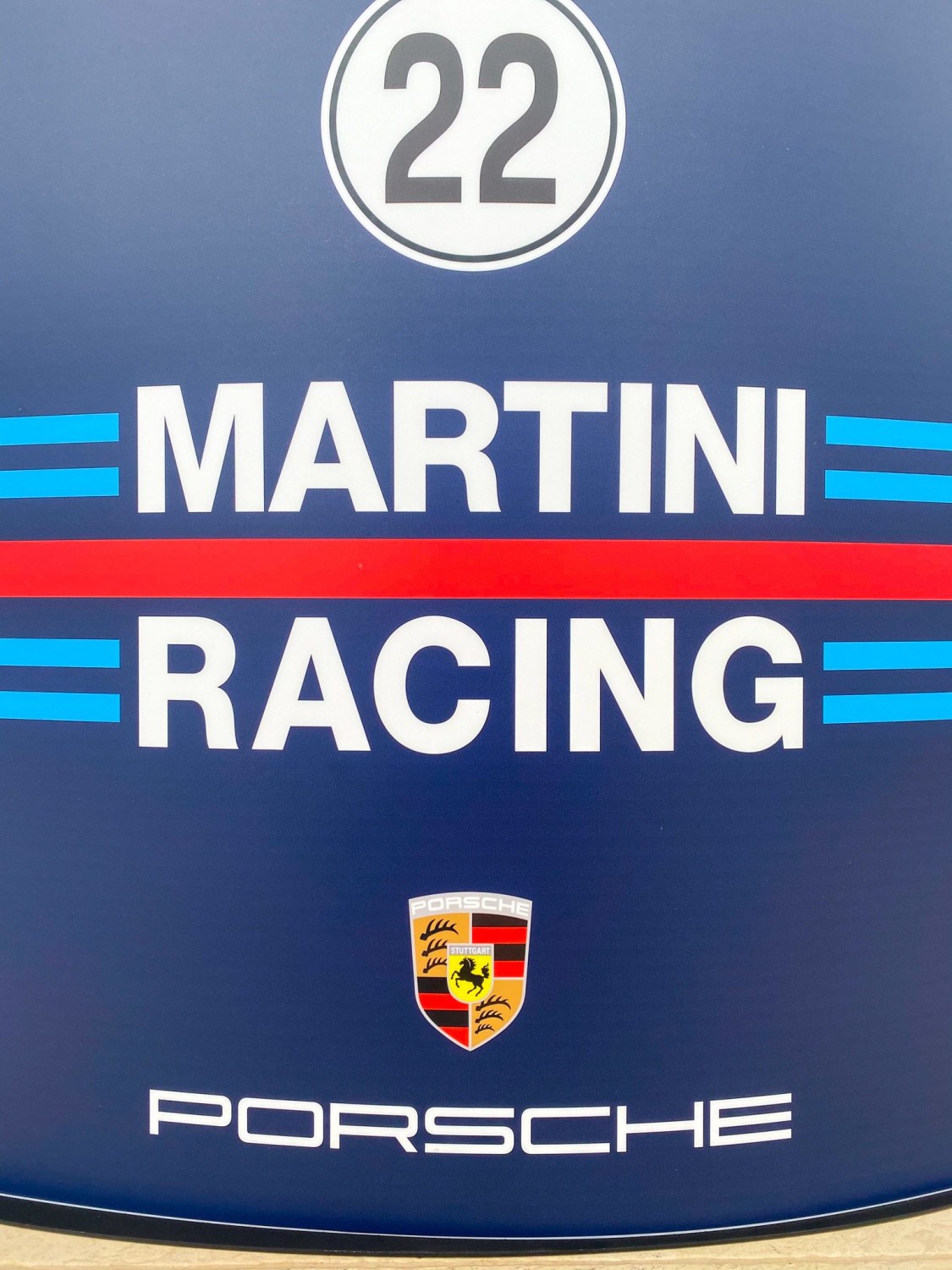 Porsche Martini Racing Luminous Sign