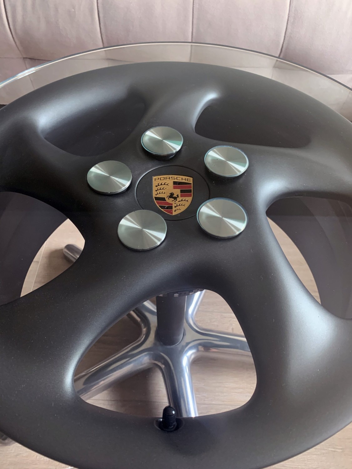 Porsche Turbo Twist Coffee Table