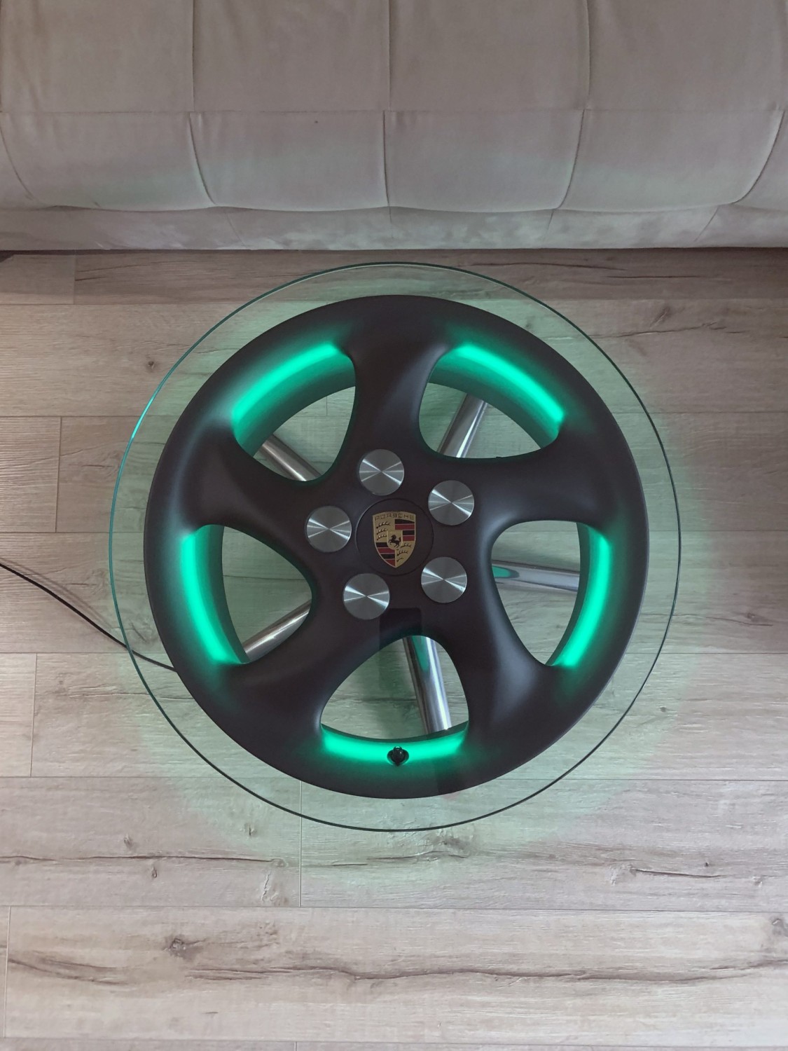 Porsche Turbo Twist Coffee Table