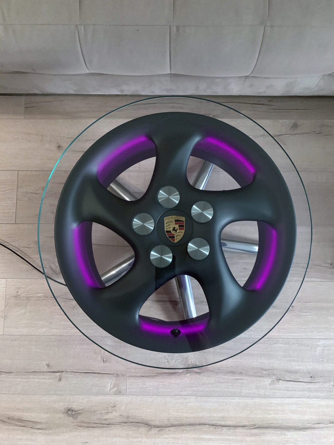 Porsche Turbo Twist Coffee Table