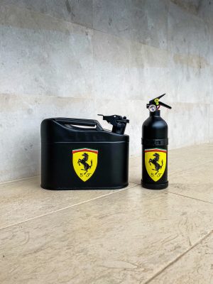 Ferrari Jerrycan & Fire Extinguisher Set