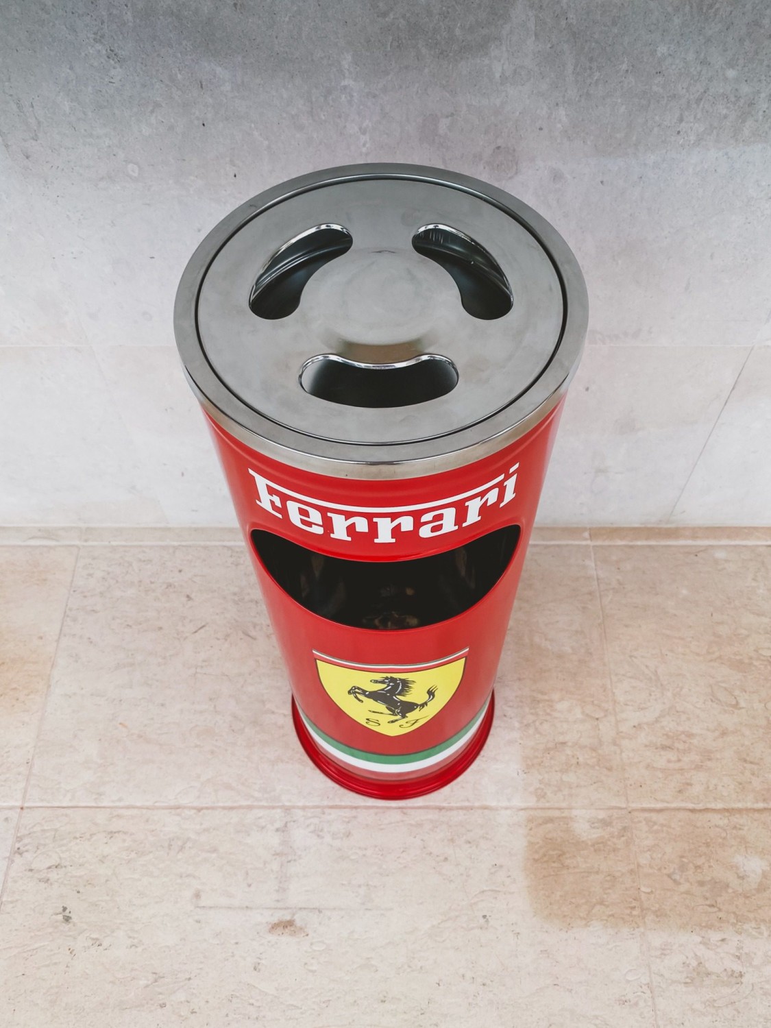 Ferrari Standing Ashtray Bin