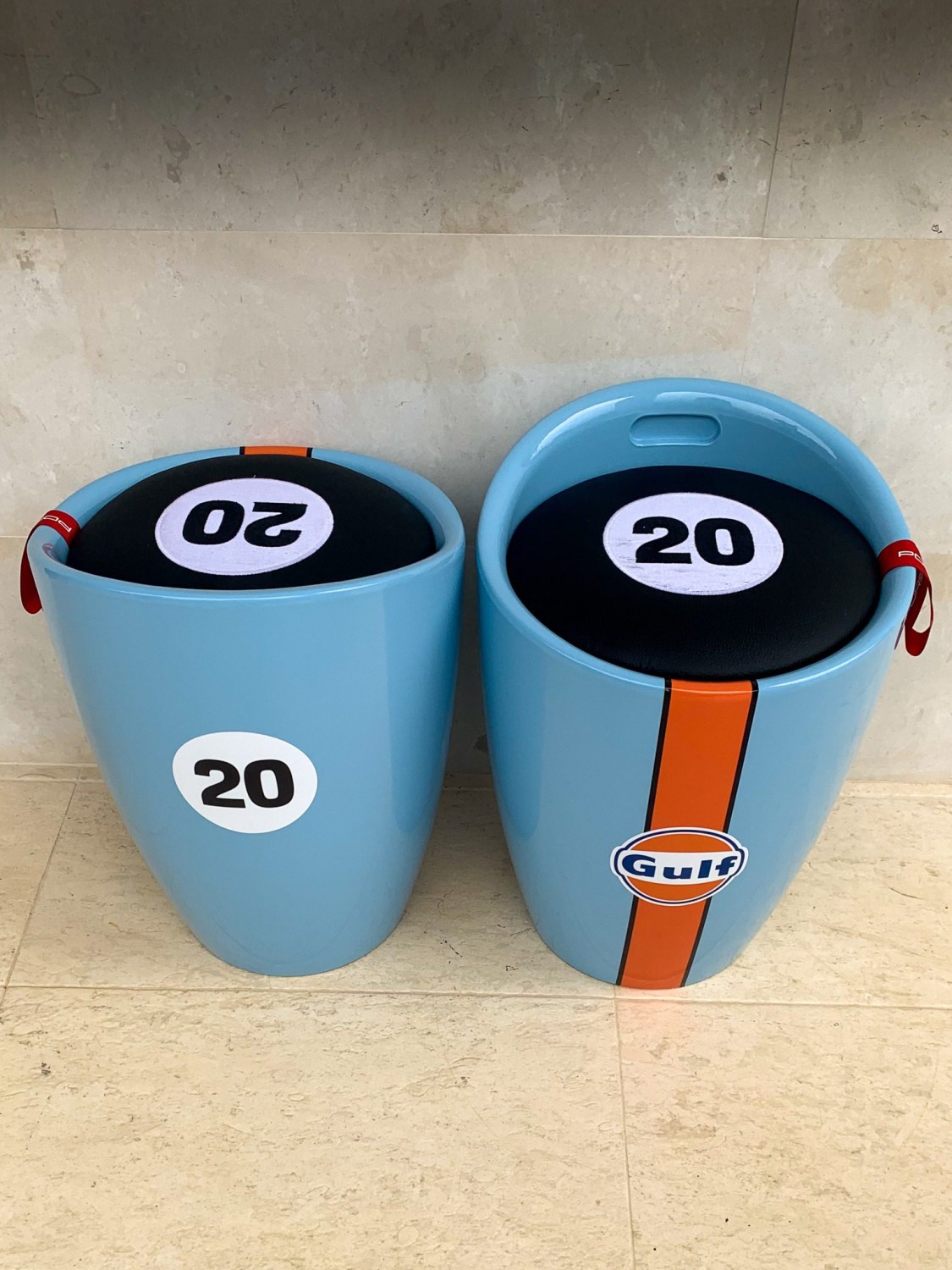 Gulf / Porsche Feature Chairs