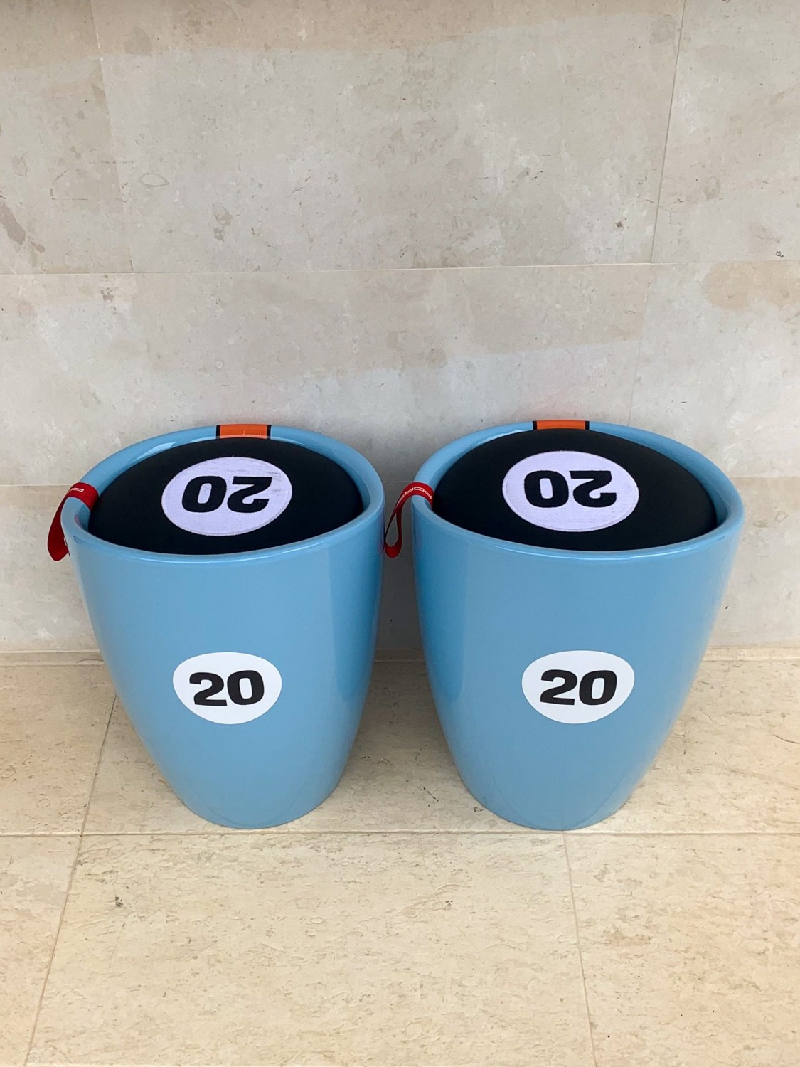 Gulf / Porsche Feature Chairs
