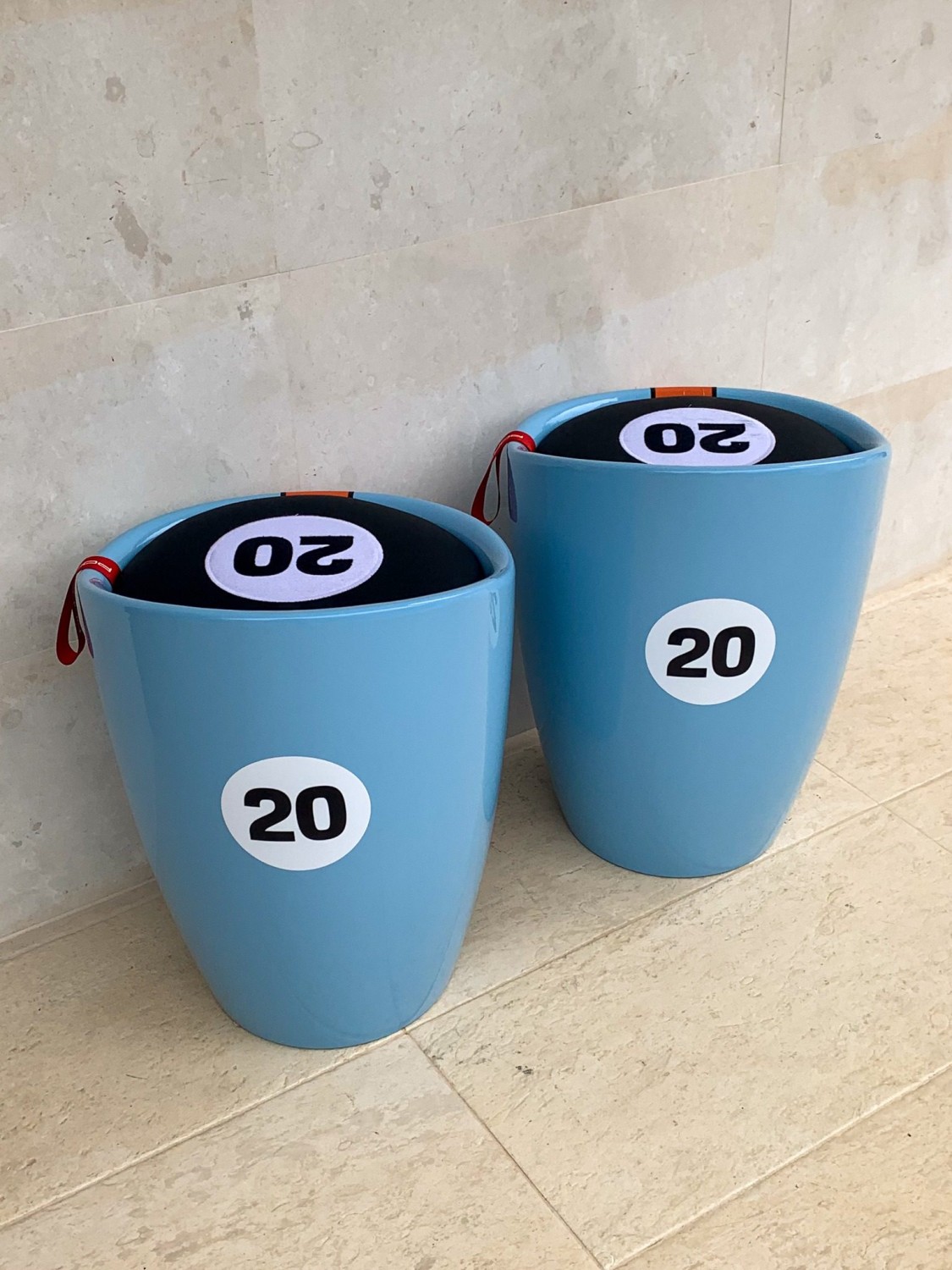 Gulf / Porsche Feature Chairs