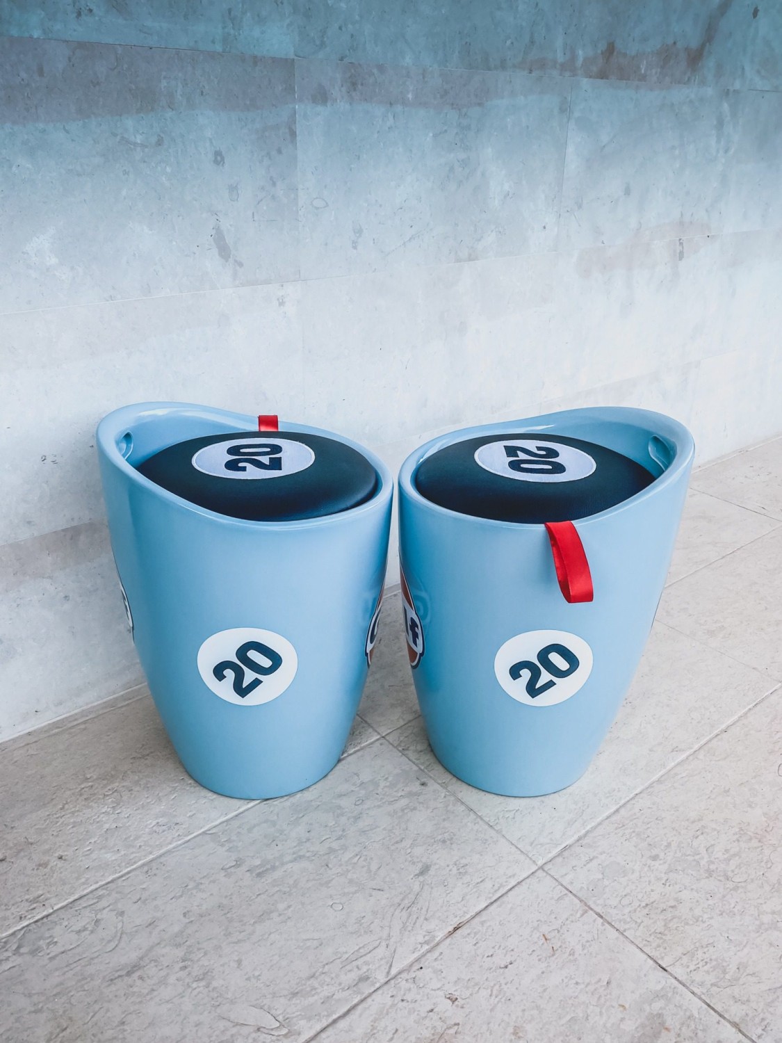 Gulf / Porsche Feature Chairs