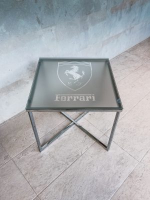 Ferrari Glass Table