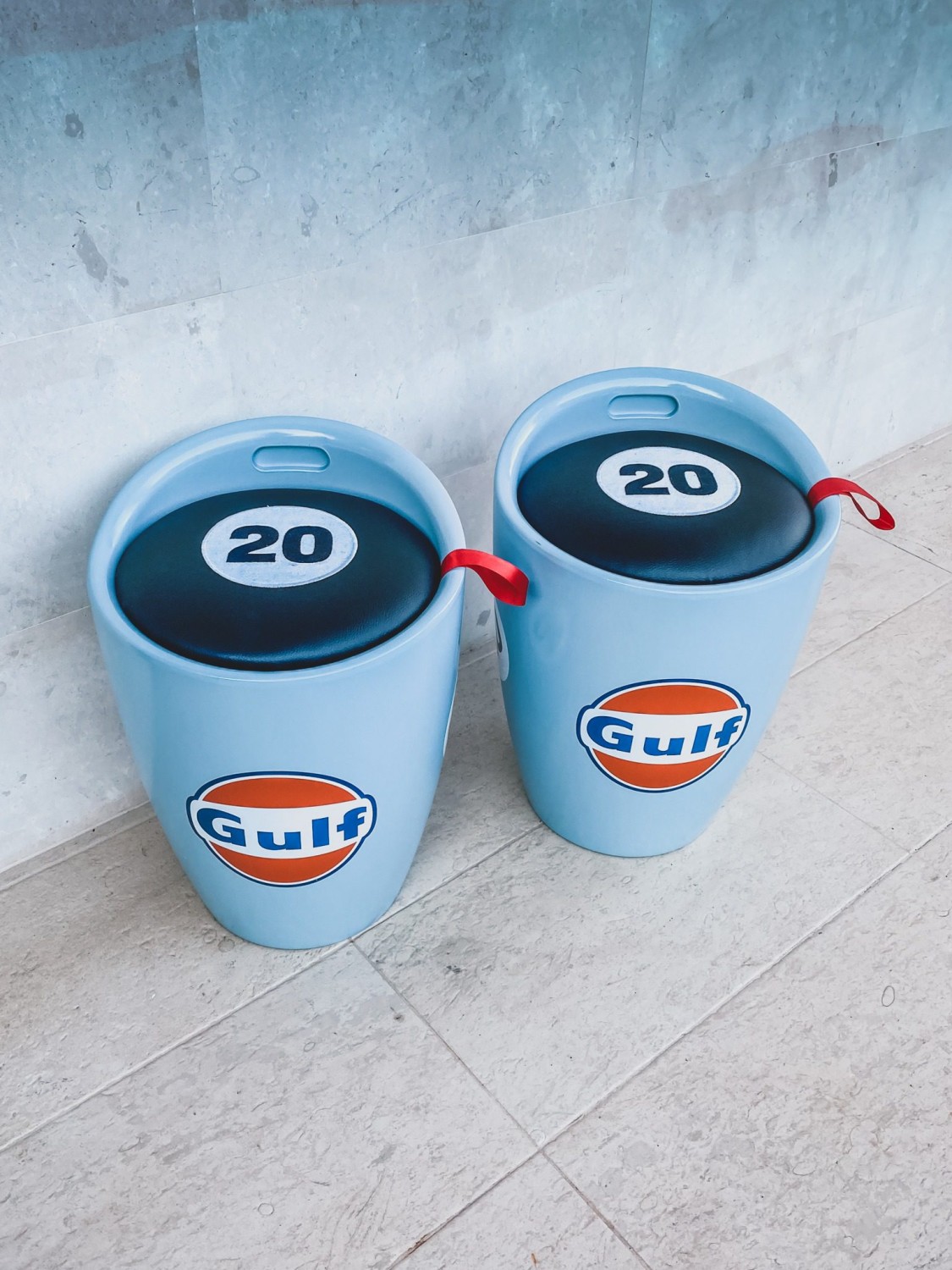 Gulf / Porsche Feature Chairs