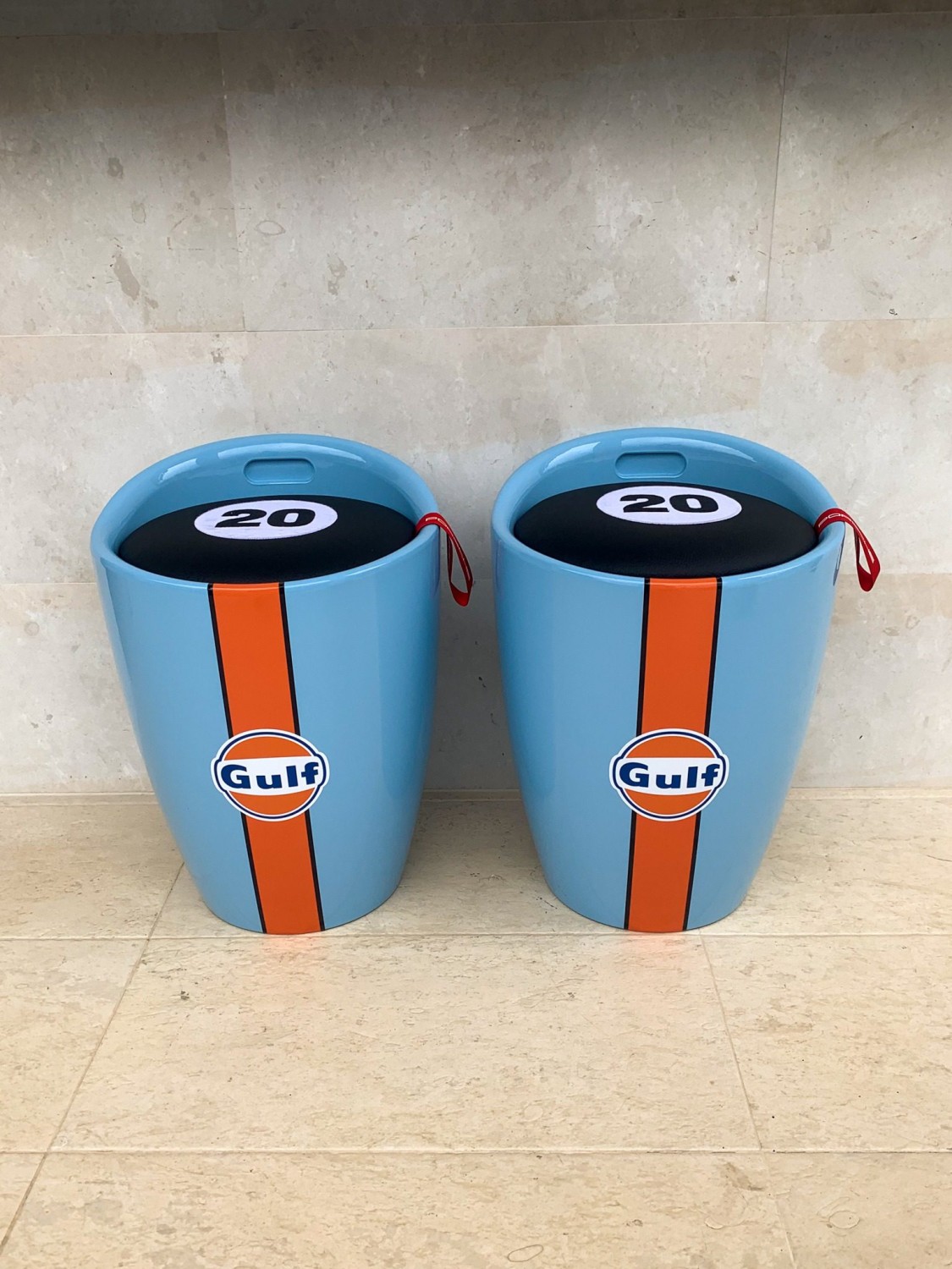Gulf / Porsche Feature Chairs