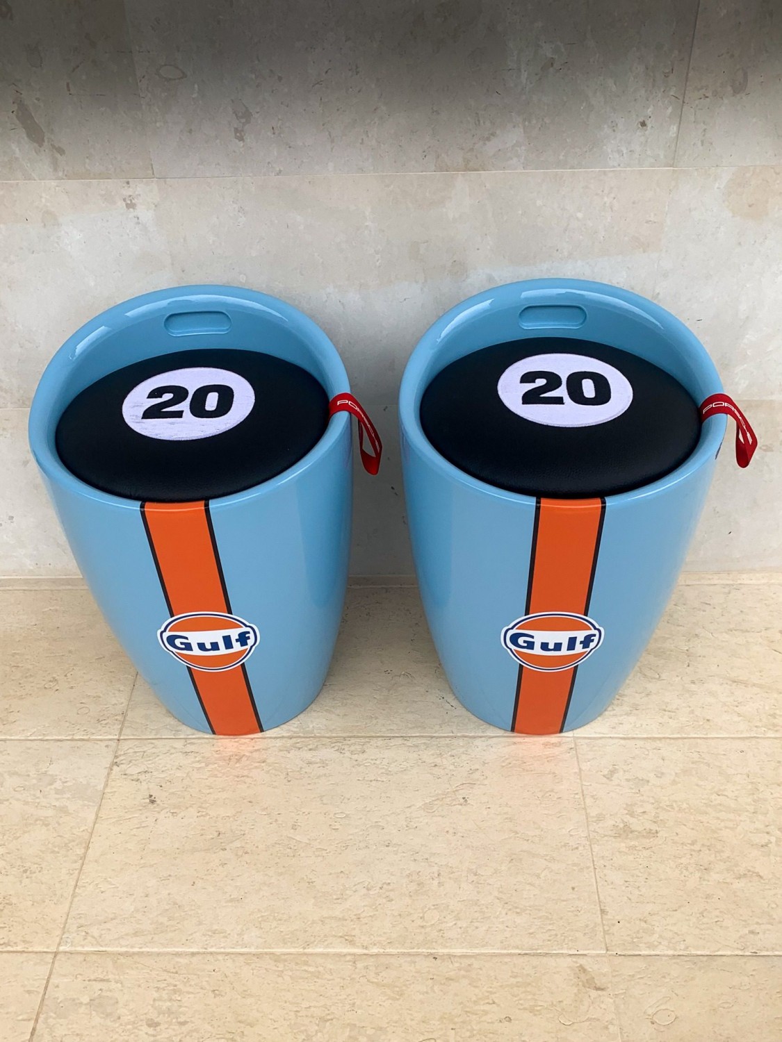 Gulf / Porsche Feature Chairs