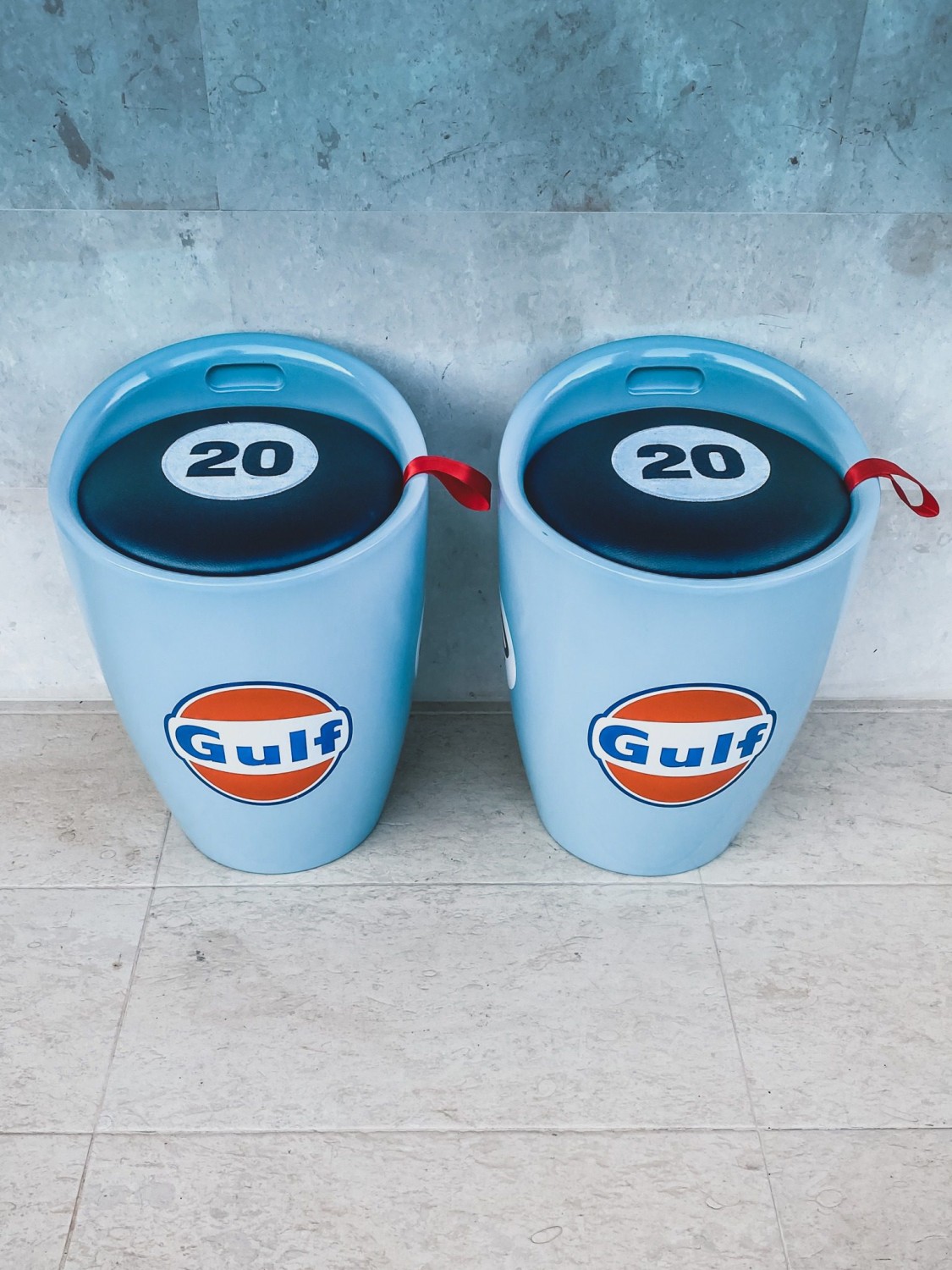 Gulf / Porsche Feature Chairs